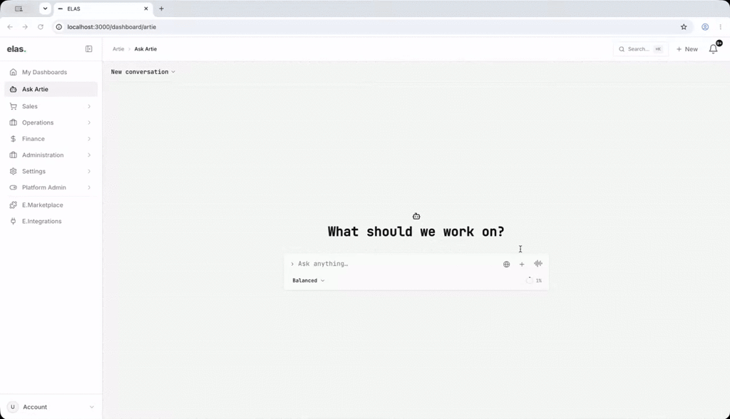 elas. One Platform, One Source of Truth