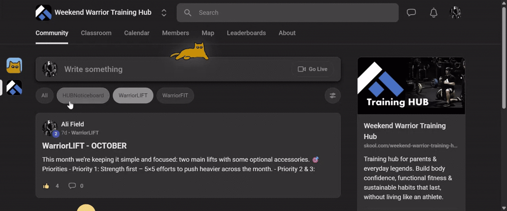 WarriorLIFT - OCTOBER