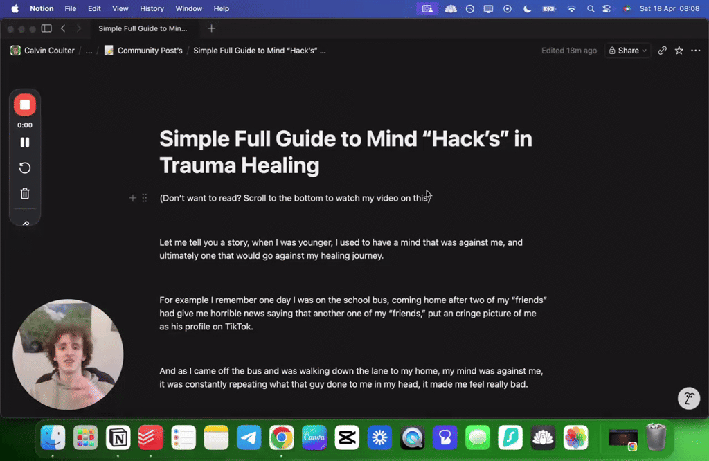 Simple Full Guide to Mind “Hack’s” in Trauma Healing