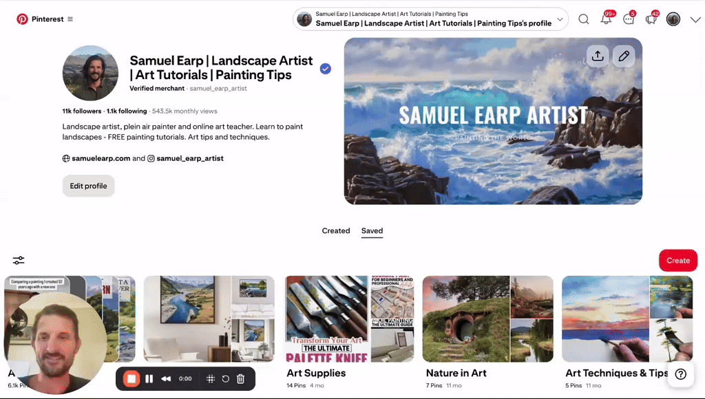 How I Use Pinterest to Beat Creative Block & Find My Art Style