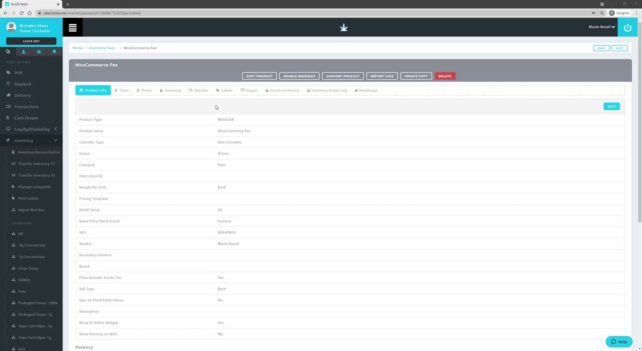 Preview of Google Chrome - BLAZE Retail - Google Chrome