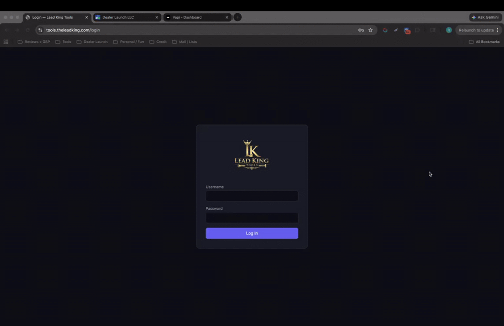 Vapi Connection to GHL Fix