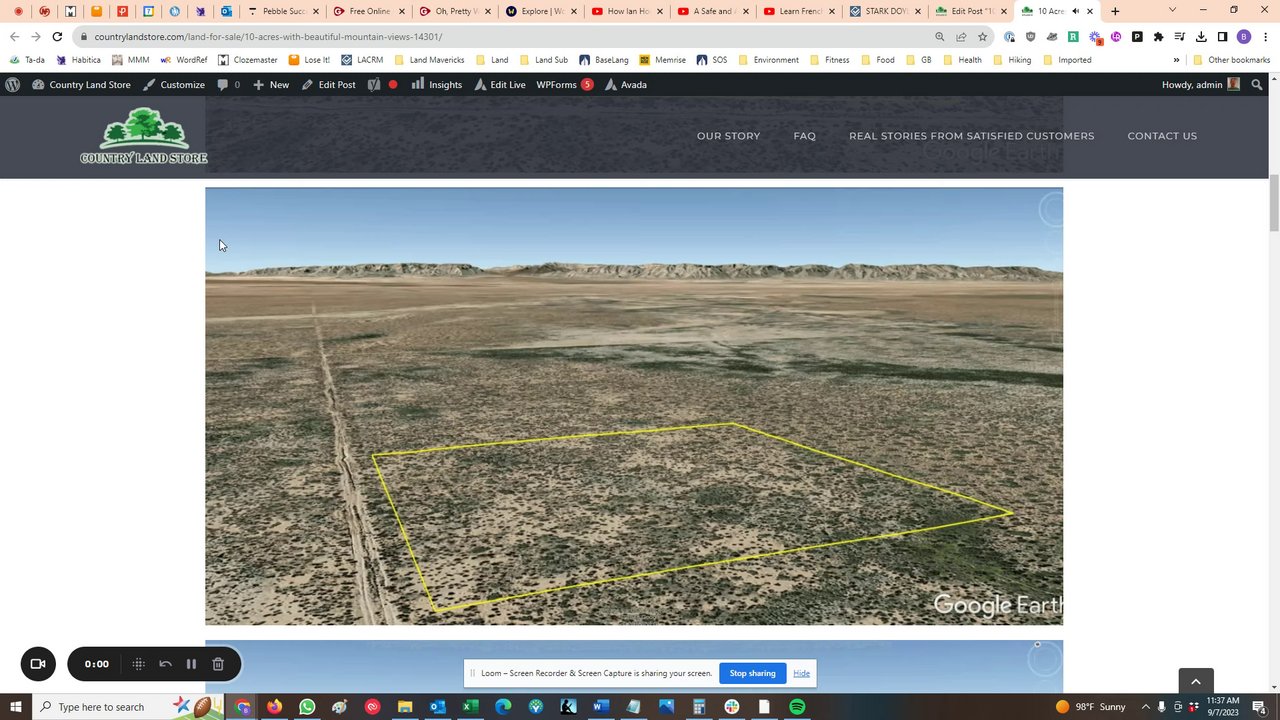 Preview of 10 Acres with Beautiful mountain views Van Horn, TX! 14301