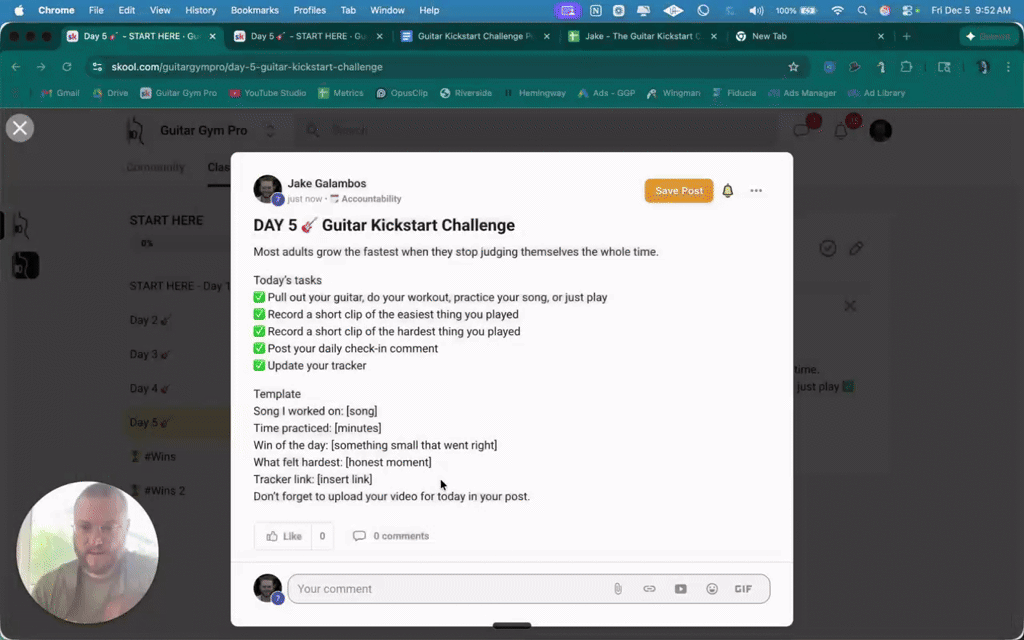 DAY 5 🎸 Guitar Kickstart Challenge