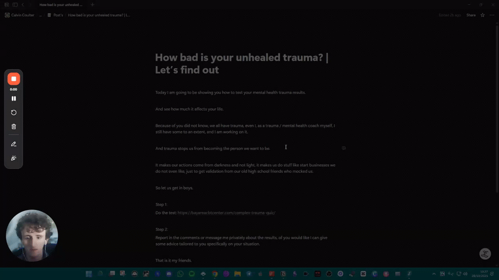 How bad is your unhealed trauma? | Let’s find out 