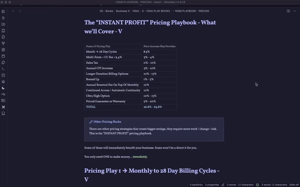 🛖 100M Pricing Part 5