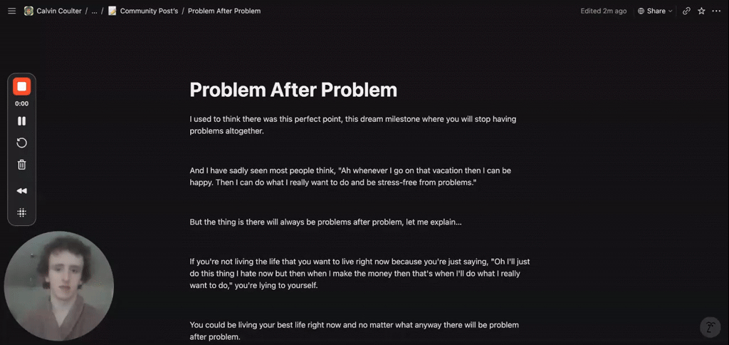 Problem After Problem