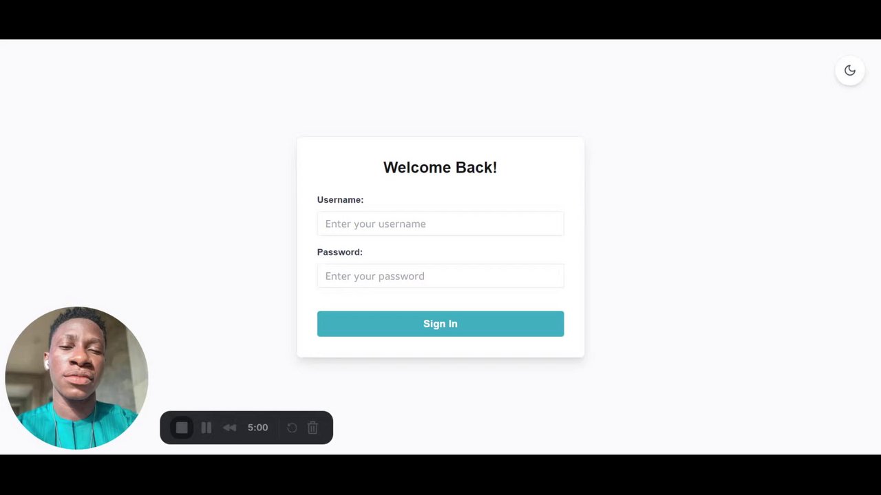 Preview of Demo of Security Recommendations Dashboard 🚀