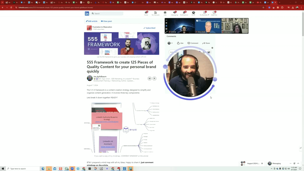 555 Framework is Live! What is your 5 content categories?
