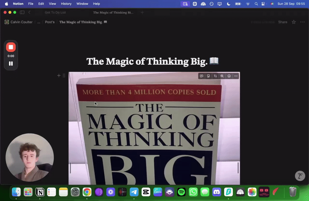 𝐓𝐡𝐞 𝐌𝐚𝐠𝐢𝐜 𝐨𝐟 𝐓𝐡𝐢𝐧𝐤𝐢𝐧𝐠 𝐁𝐢𝐠. 📖