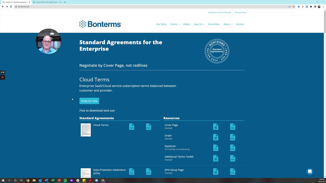 How to Use: Bonterms Mutual NDA