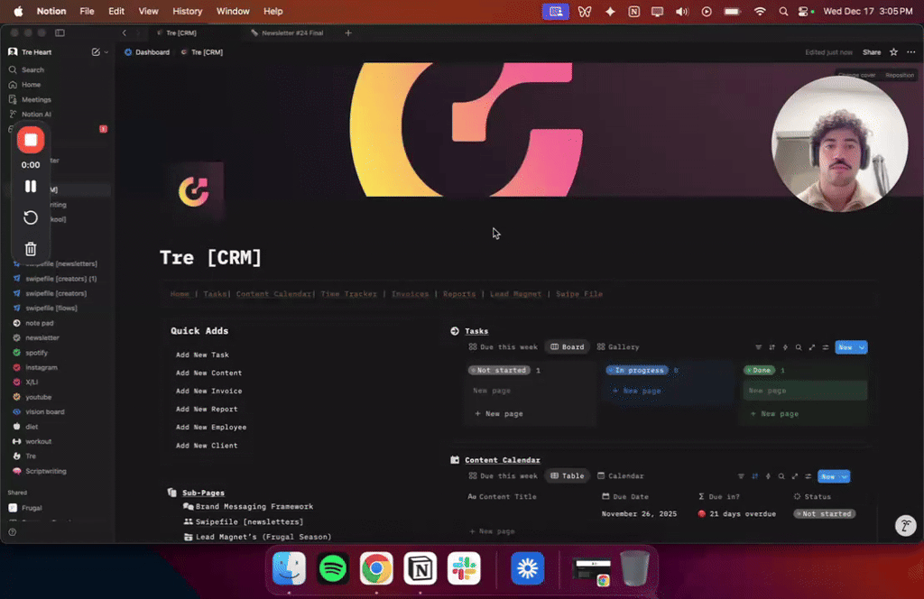 Tre's Custom CRM [Linas] - 
