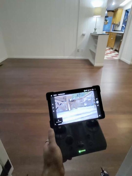 Woods flying: cine mode, cable maze — training clip