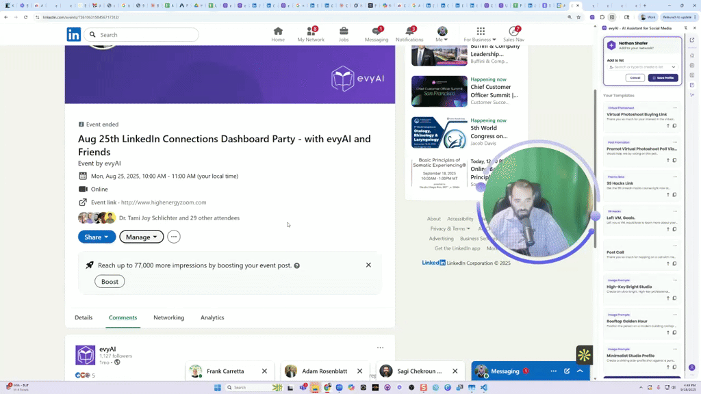 Help with Special Joe Link: LinkedIn Copying Functionality Not Working