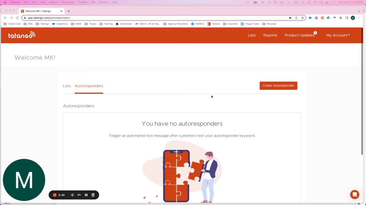 Preview of Autoresponder