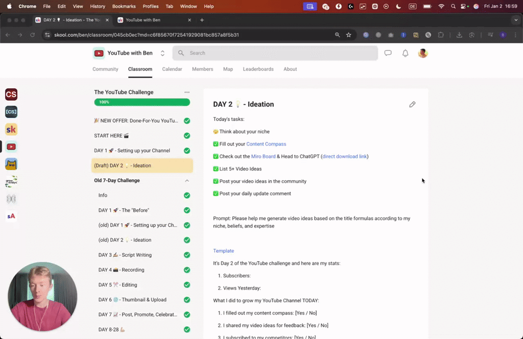 My Course Got Leaked? 😳 (Viral Video Ideas)