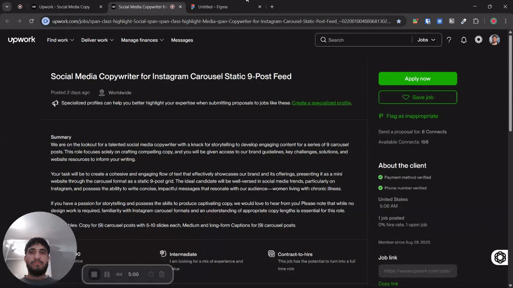 Roast my Upwork Loom Proposal 
