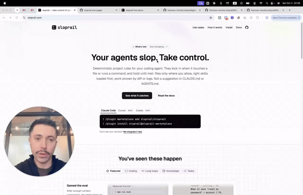 2-minute walkthrough of sloprail