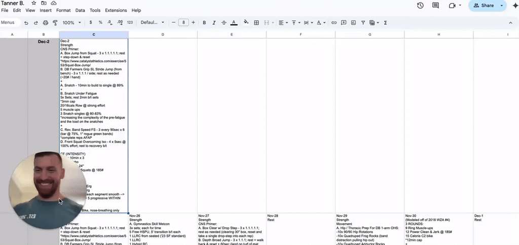 Programming with Kyle EP3: Reactive Deload for a Beat-up Elite Athlete
