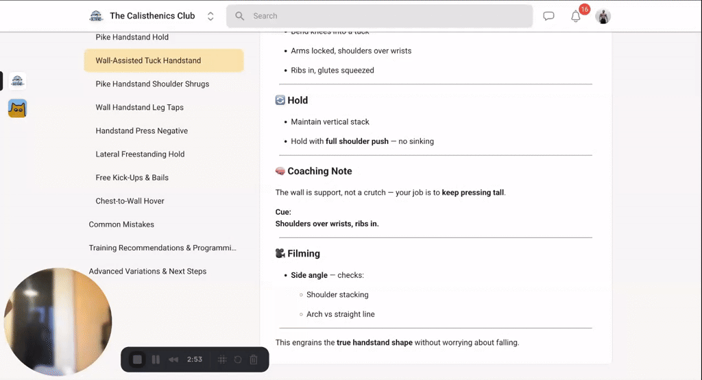 How to workout from home 