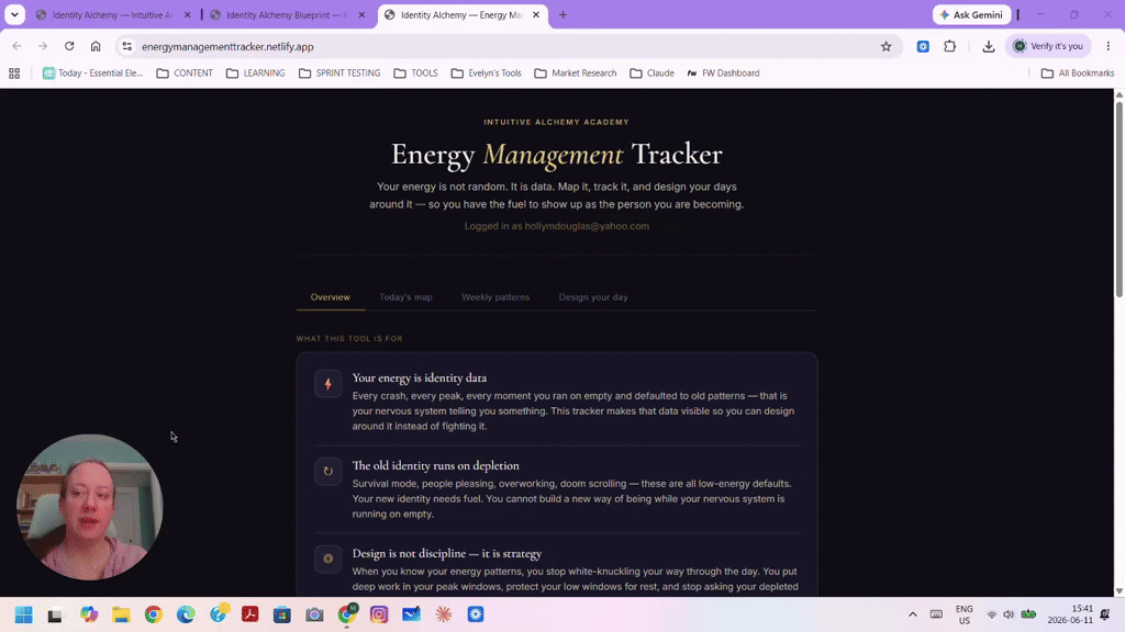 ✨Identity Alchemy Challenge🔥Day 18: Energy Management