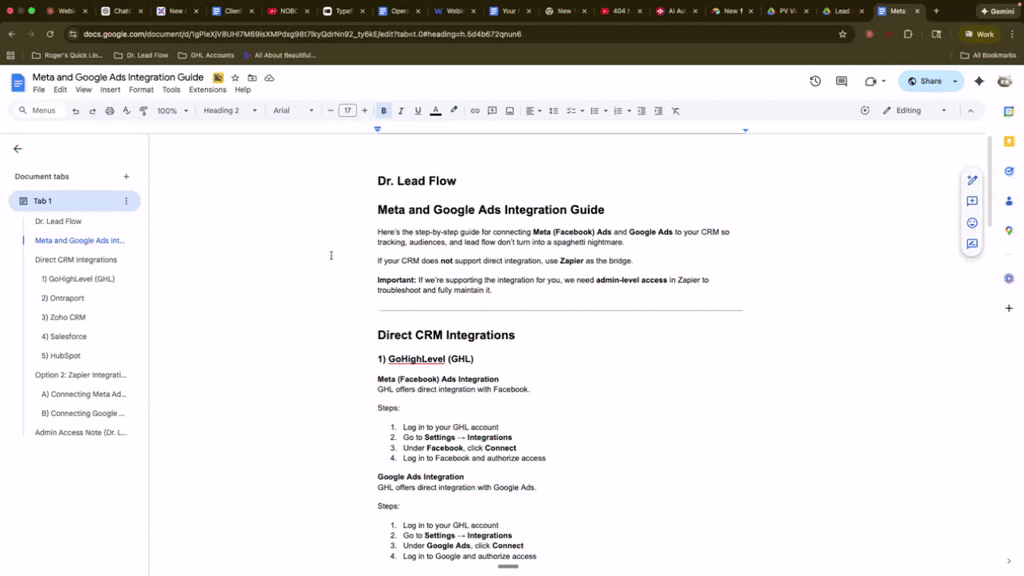 🔥 How to Embed Google Docs Directly Into Your GHL Website (Step-by-Step)