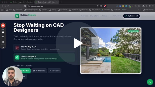 OutdoorDesigns AI | #1 AI Landscape Design Software for Contractors