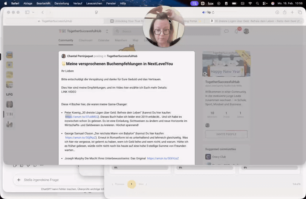 🌟Meine versprochenen Buchempfehlungen in NextLevelYou
