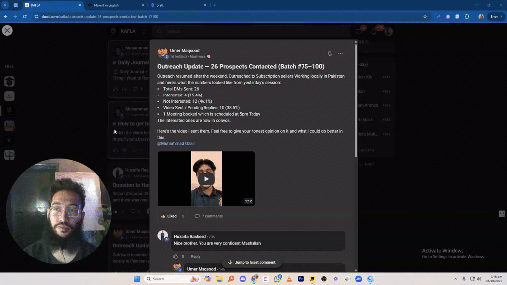 How to Improve Your Outreach and Videos