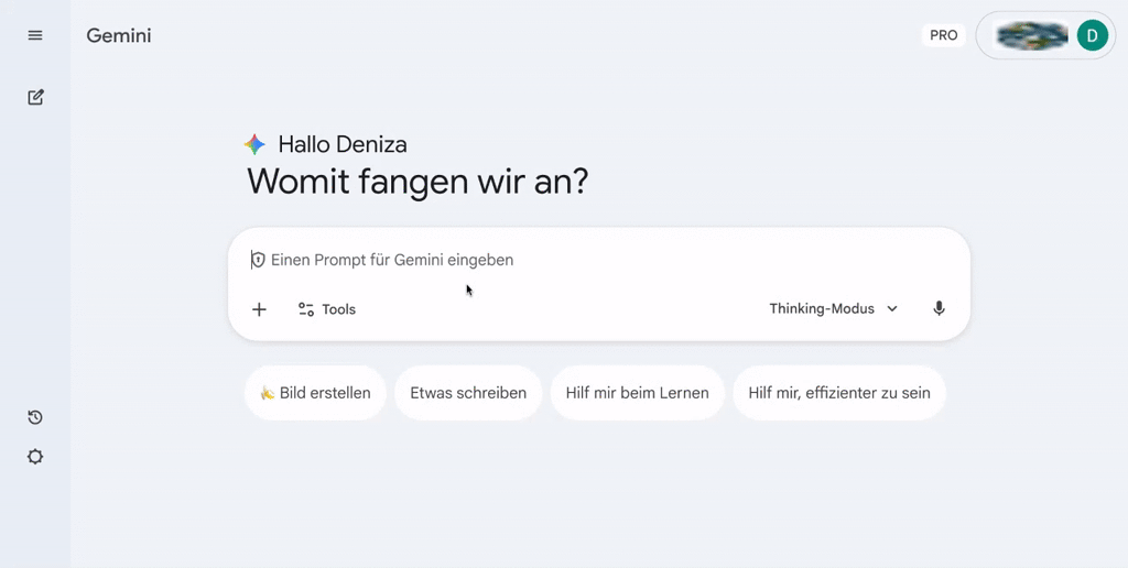 GEMINI hat nun eine neue Funktion: LERNHILFE