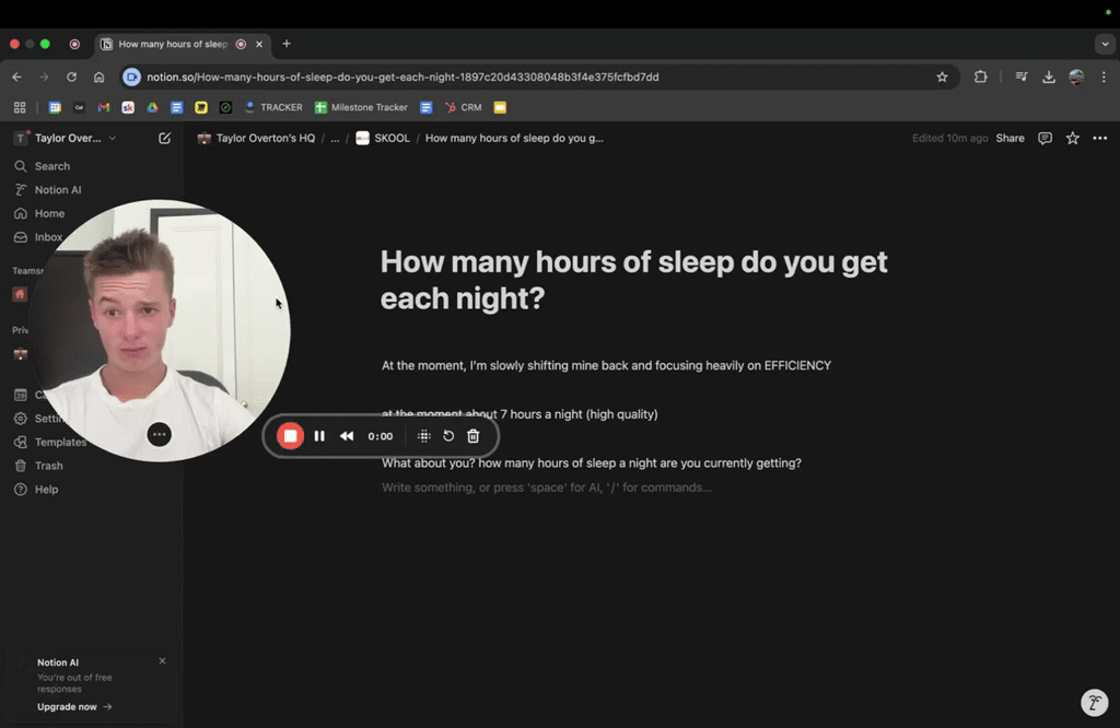 how many hours a night do you guys sleep?