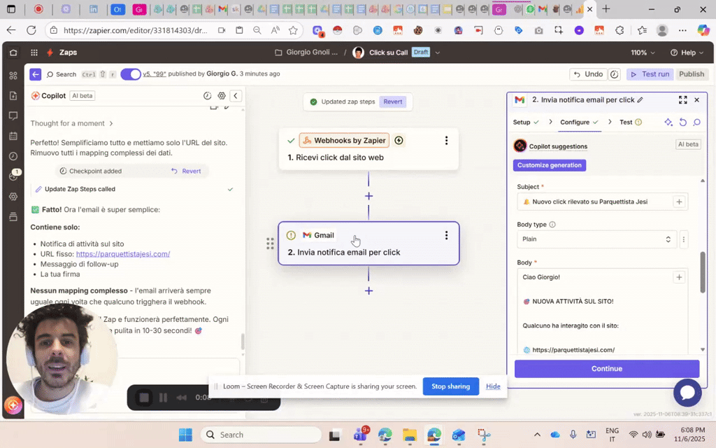 Corso SEO in partenza + chicca con Zapier