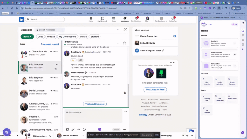 🔥Easy way to Engage with Your LinkedIn Network!💥 · AI for LinkedIn ...