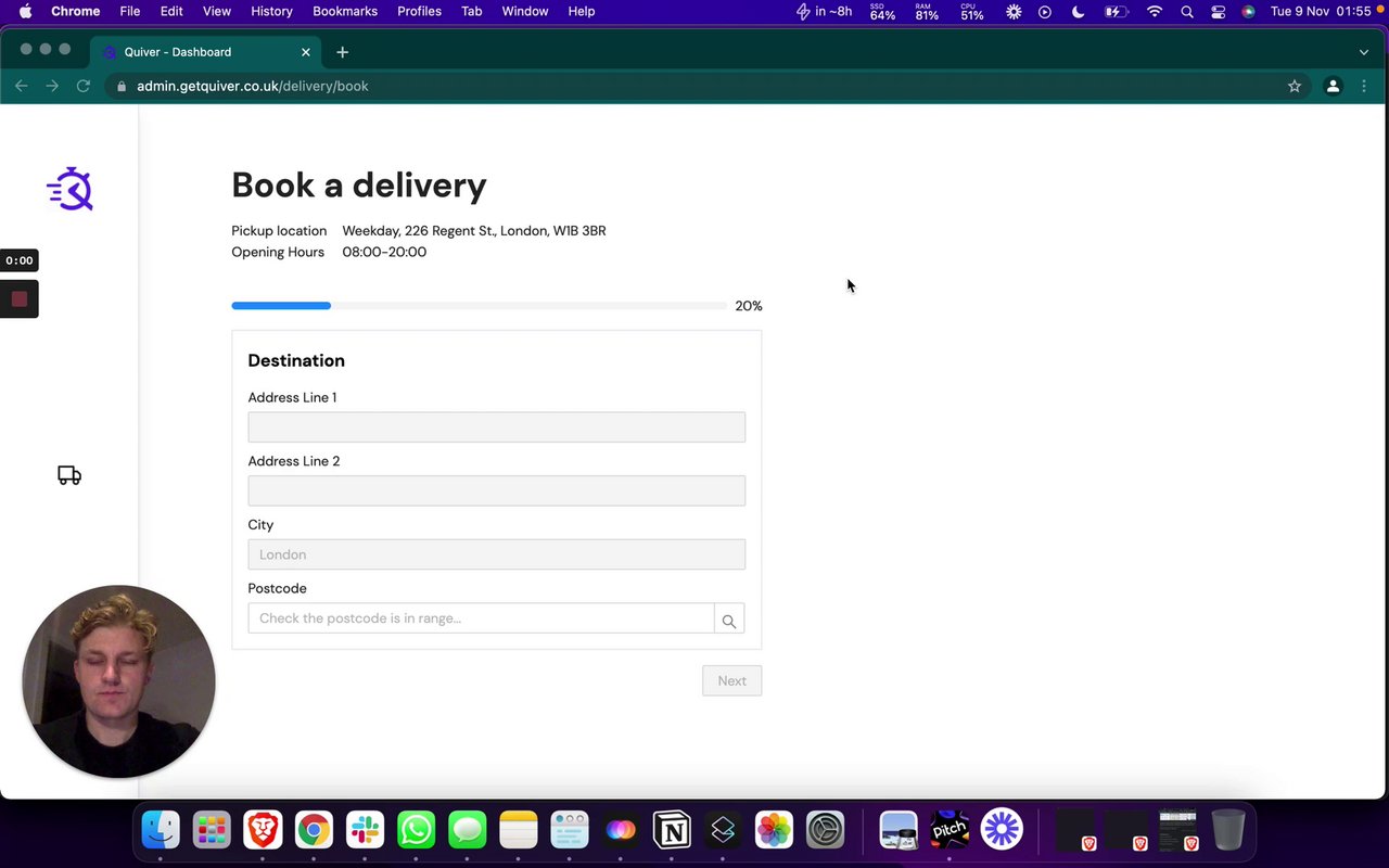 Preview of Feature: Delivery from Store
