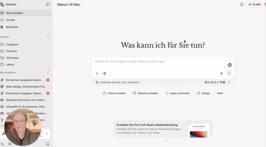 Tool Tipp Manus und Nano Banana für Chibi Fuchs Fähe