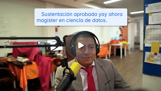Predicción de diapositivas por voz y datos