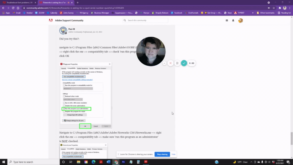 Fireworks is asking for a "serial number" - Adobe Support Community - 12095409