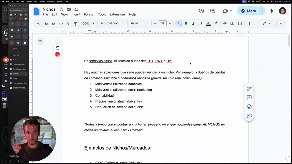Listado 100+ Nichos + Video Explicativo