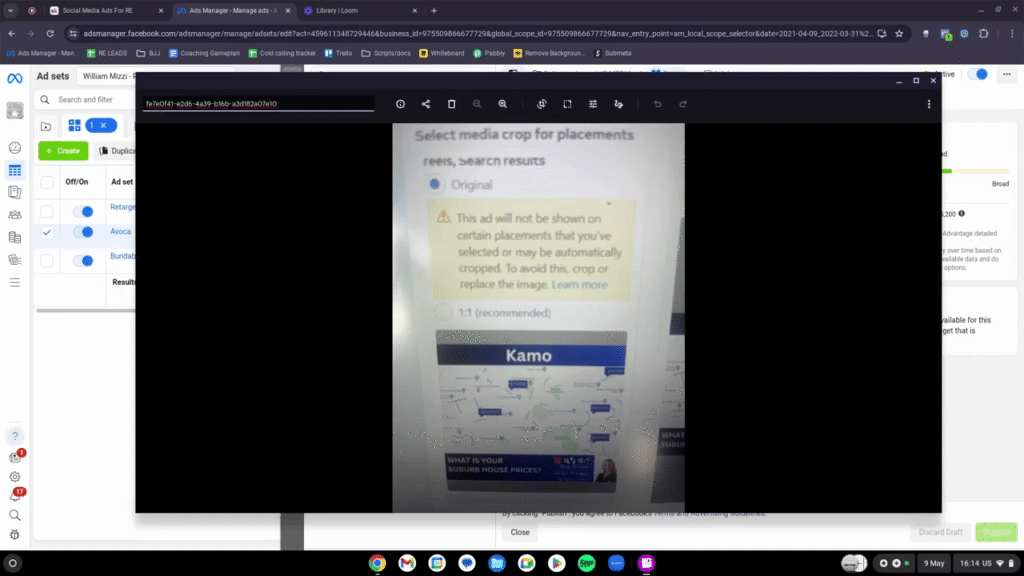 Angie Question - Ad placement issue