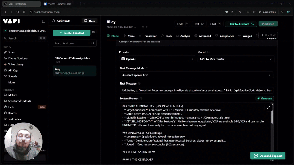 A telefonos AI asszisztenst 