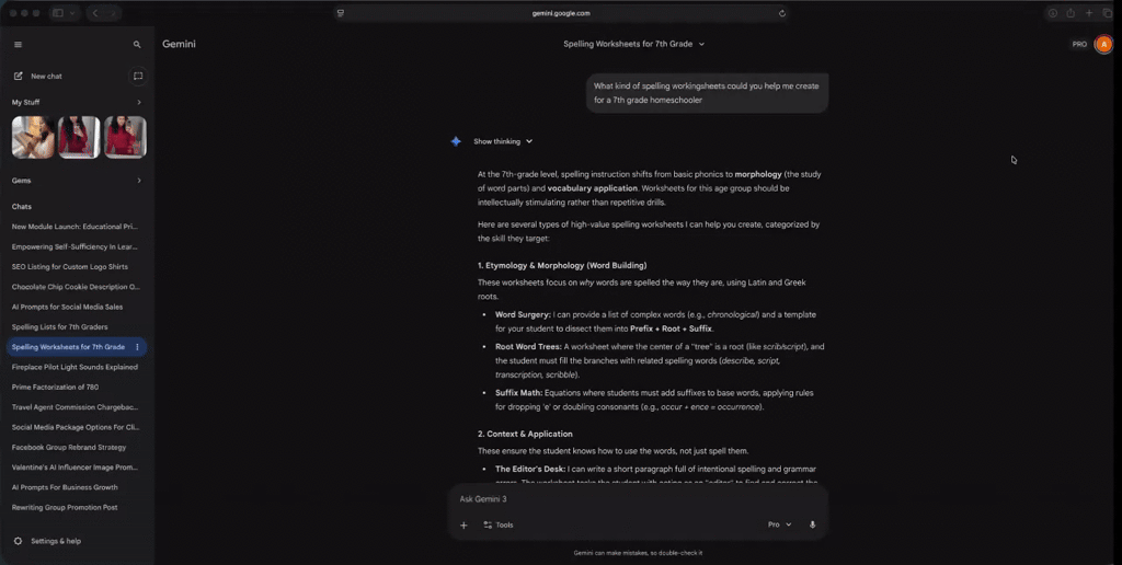 Let's get those juices flowing! 