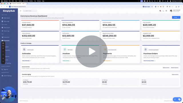 Invoicing