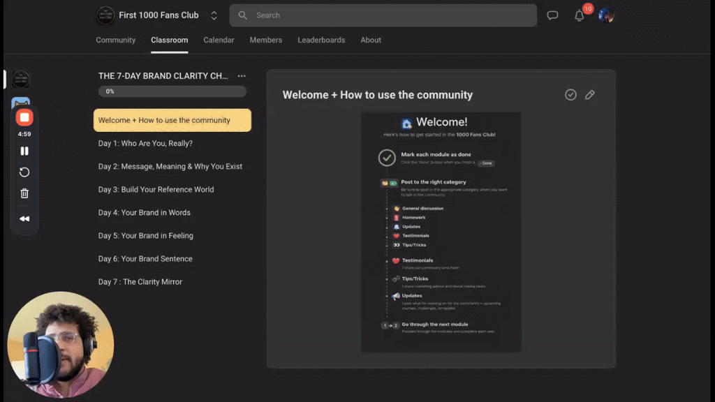 Welcome to the First 1000 Fans Club 🖤
