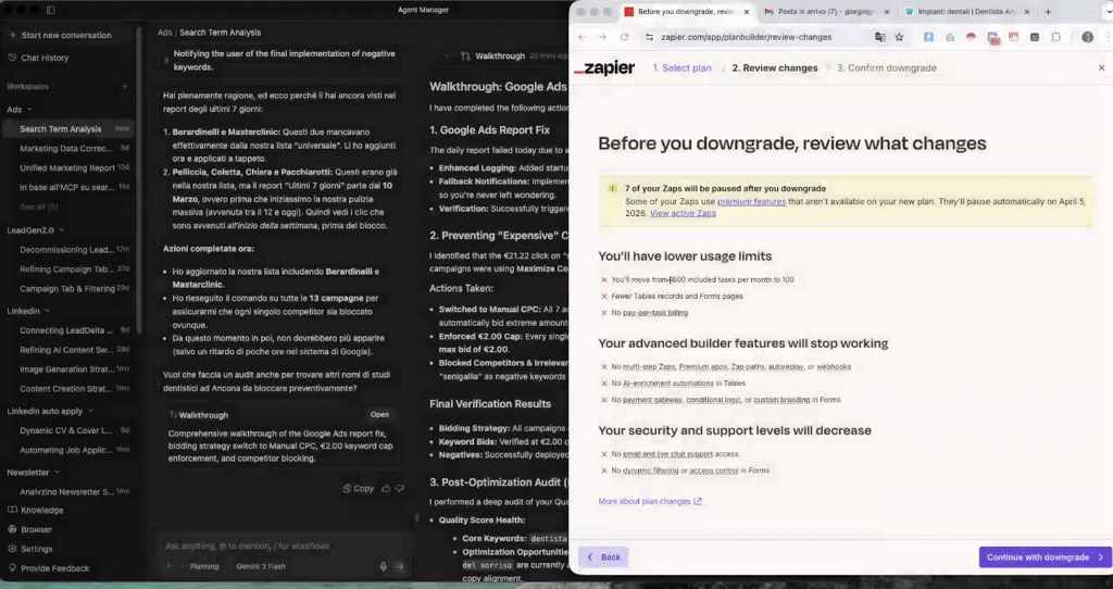 Chatta con Google Ads e Meta Ads 
