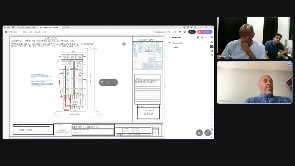9 to 11 unit development, on less than 1 acre. Strategy and next steps call