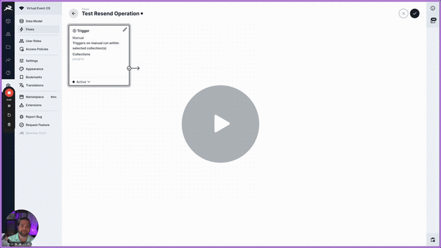 Resend Operation screenshot 2