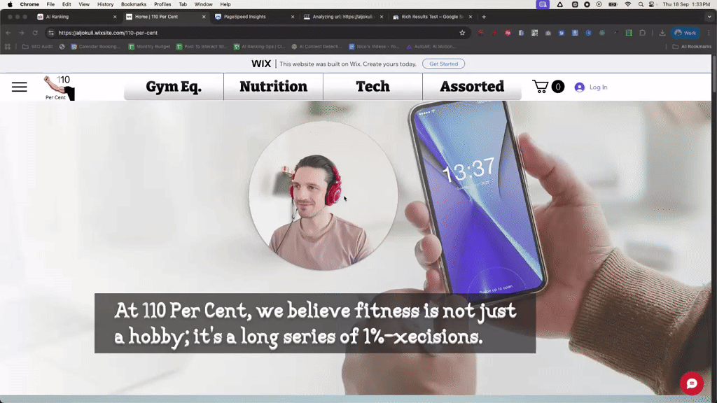 First Website Review | Audun 