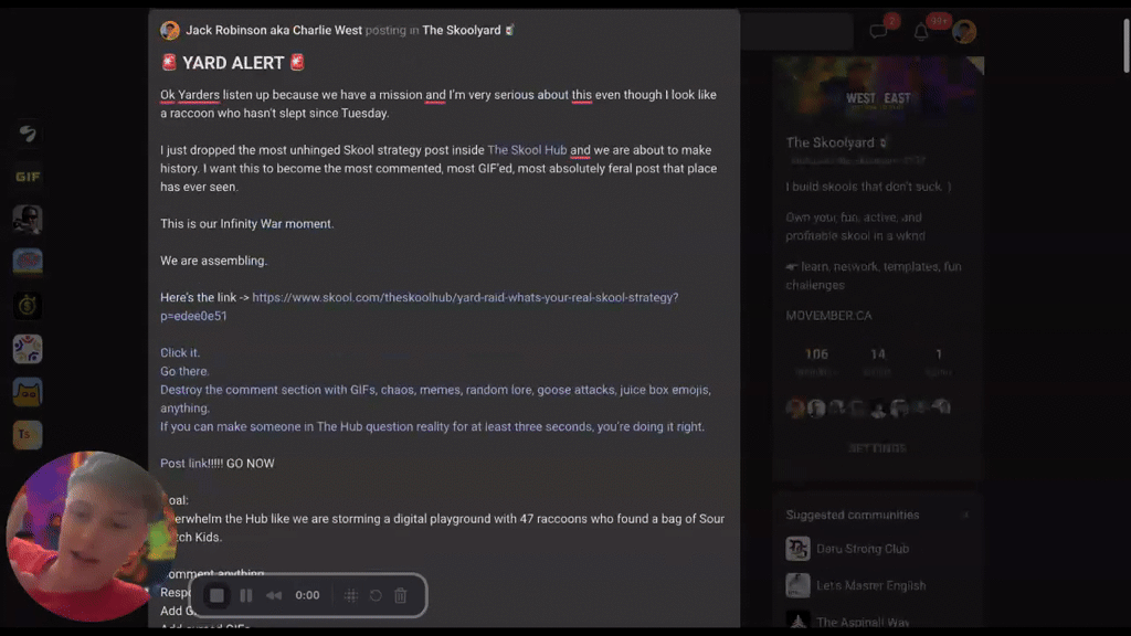 🚨 YARD ALERT 🚨