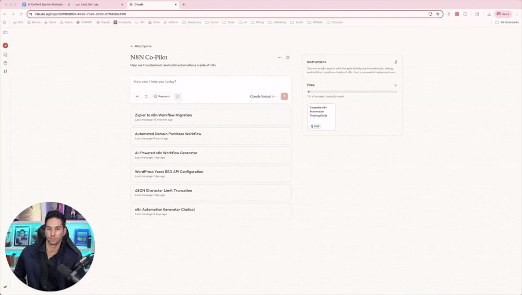I'm Using Claude Opus 4.1 to Build N8N Workflows (It's Insane)