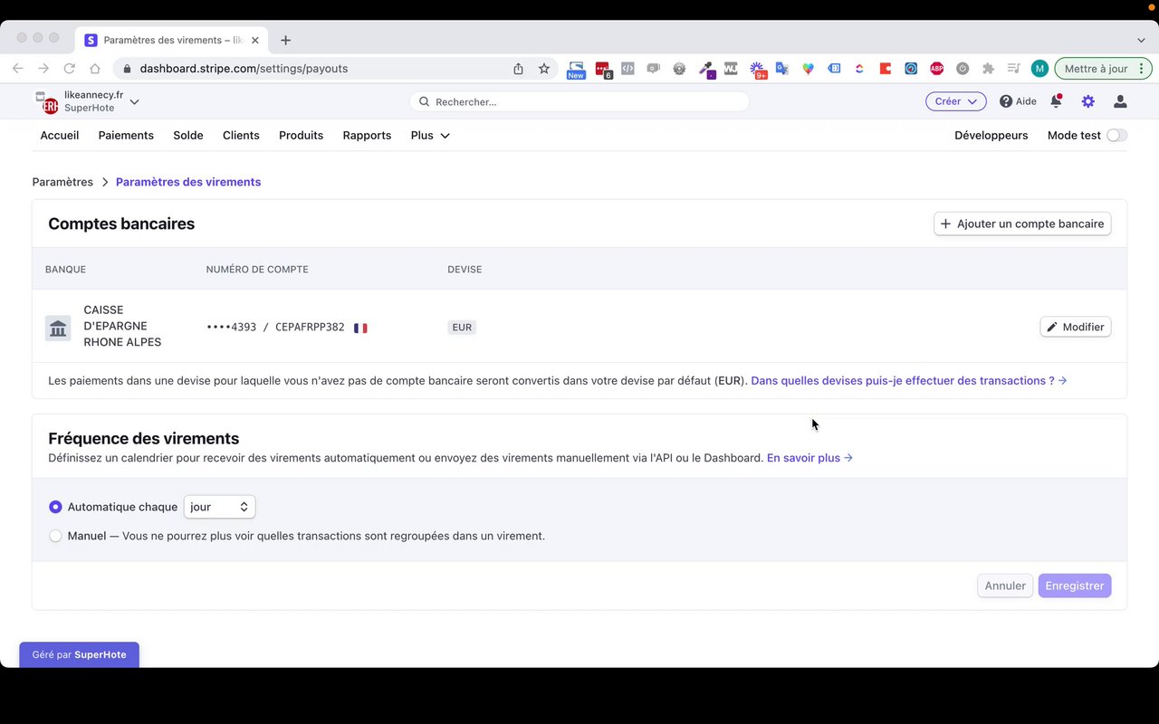 Preview of Tuto - Comment changer l'IBAN d'un compte Stripe